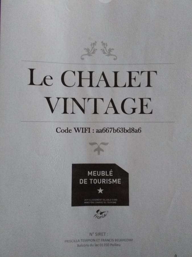 Chalet Vintage Pollieu Εξωτερικό φωτογραφία